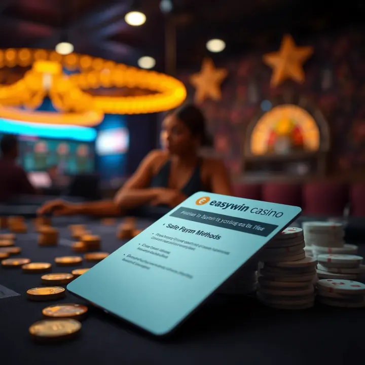 Secure online payment methods available for Nigerian players on Easywin Casino platform