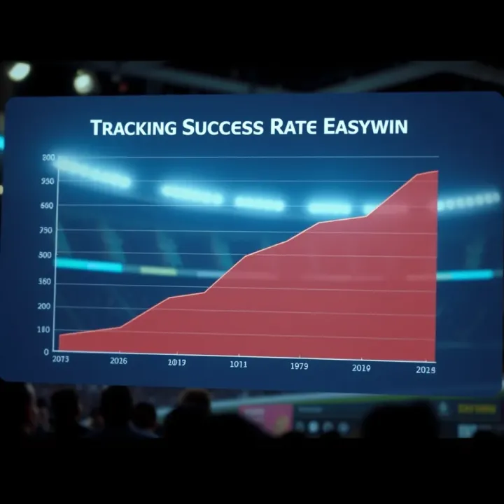 Graph showing increasing success rate of betting predictions over time