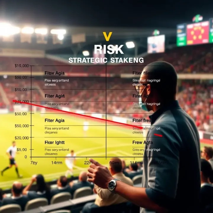 Effective Risk Management and Strategic Staking for Nigerian Punters Graphic demonstrating risk management and strategic staking in betting for Nigerian bettors