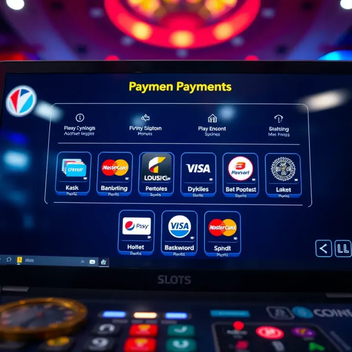 Secure online payment options for Nigerian players with icons representing various banking methods