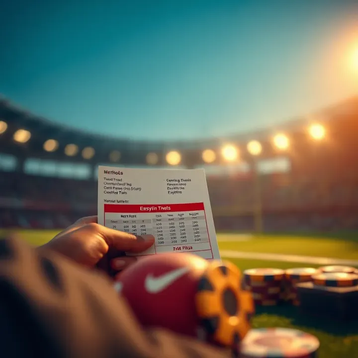 Diagram illustrating methods to verify EasyWin bets and manage bet slips effectively