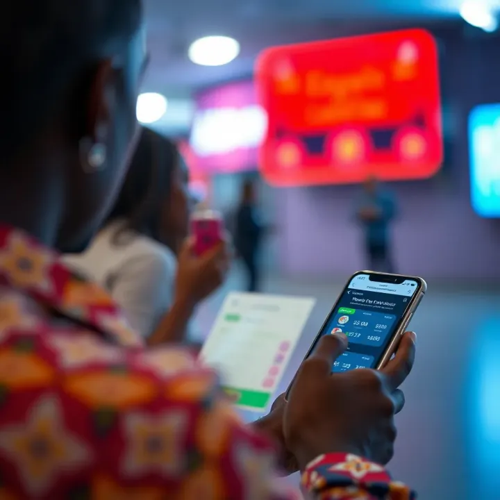 Navigating Easywin Mobile Platform with Tips and Solutions User navigating the Easywin platform on a smartphone highlighting common issues and solutions
