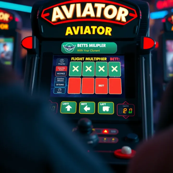 Interface of the Aviator betting game showing the dynamic flight multiplier and betting options