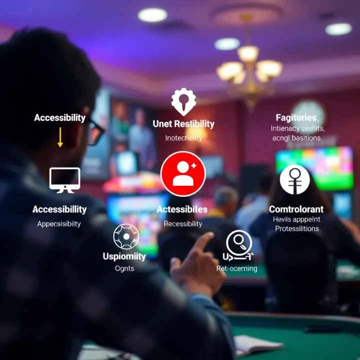 Illustration of key benefits such as accessibility, security, and user satisfaction associated with Easywin NG