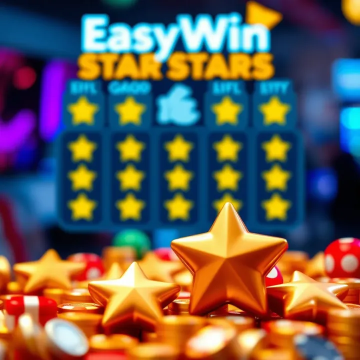 Visual guide to redeeming EasyWin Stars for benefits and exclusive offers