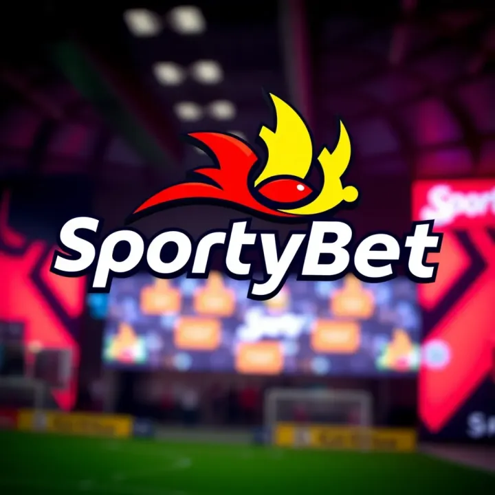 SportyBet logo featuring vibrant colors and dynamic shapes symbolizing energy and passion for sports